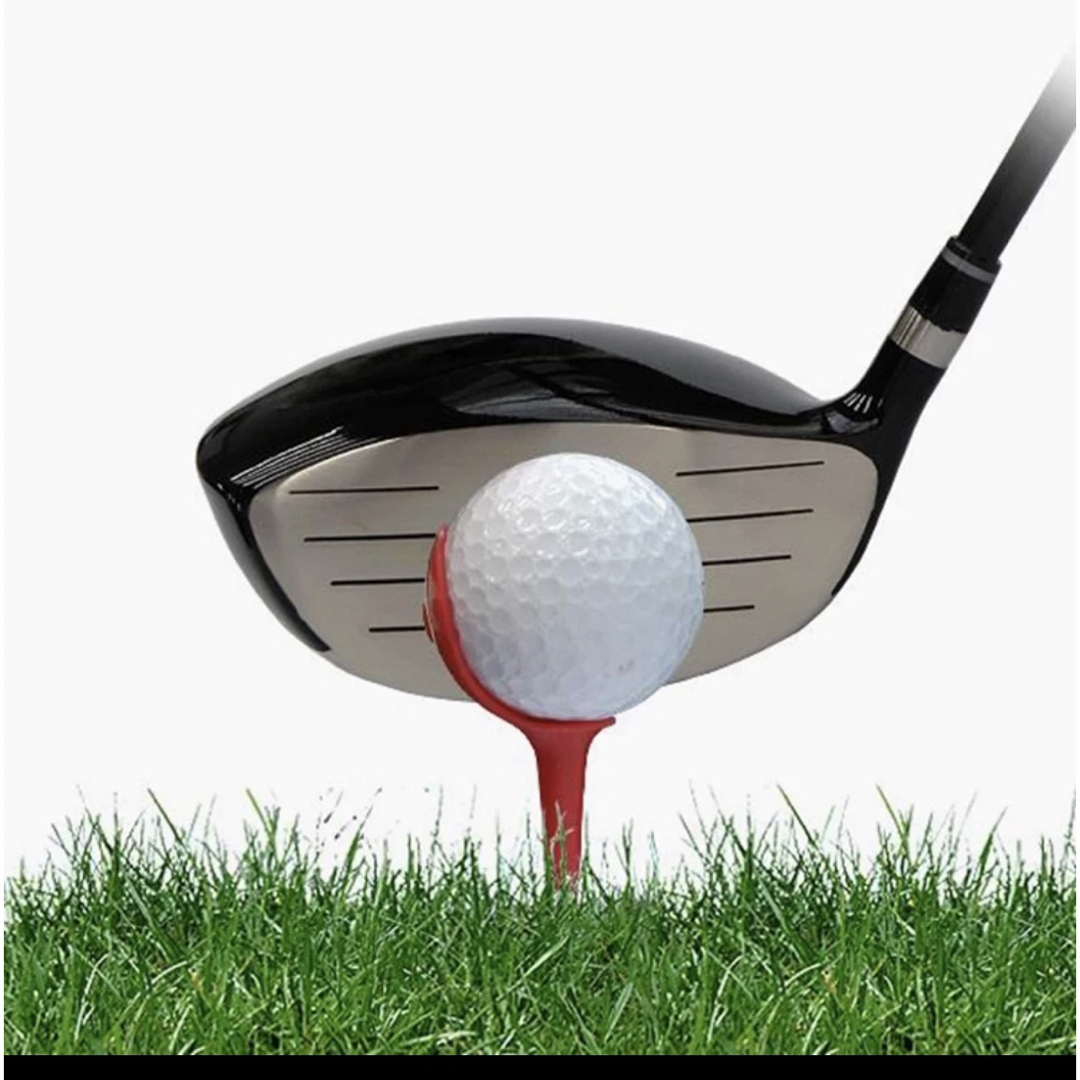新品　ゴルフ　ゴルフティー　10本　白色 スポーツ/アウトドアのゴルフ(その他)の商品写真