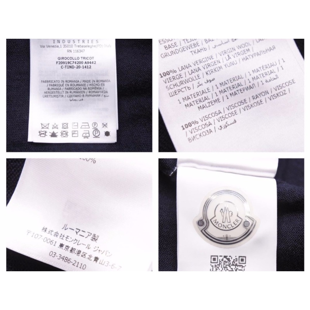 MONCLER - Moncler モンクレール ニット セーター トップス GIROCOLLO