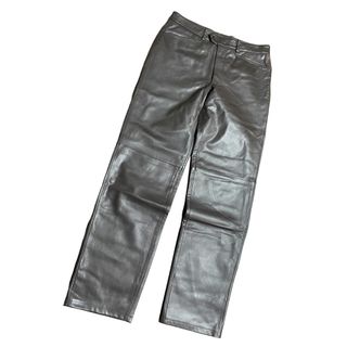 美品 Paul Smith ポールスミス レザーパンツ 牛革 サイズXL- 美品 Paul Smith ポールスミス レザーパンツ 牛革 サイズXL