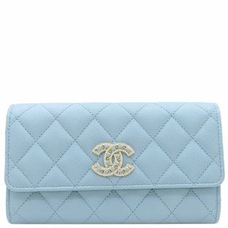 シャネル 財布(レディース)(ブルー・ネイビー/青色系)の通販 300点