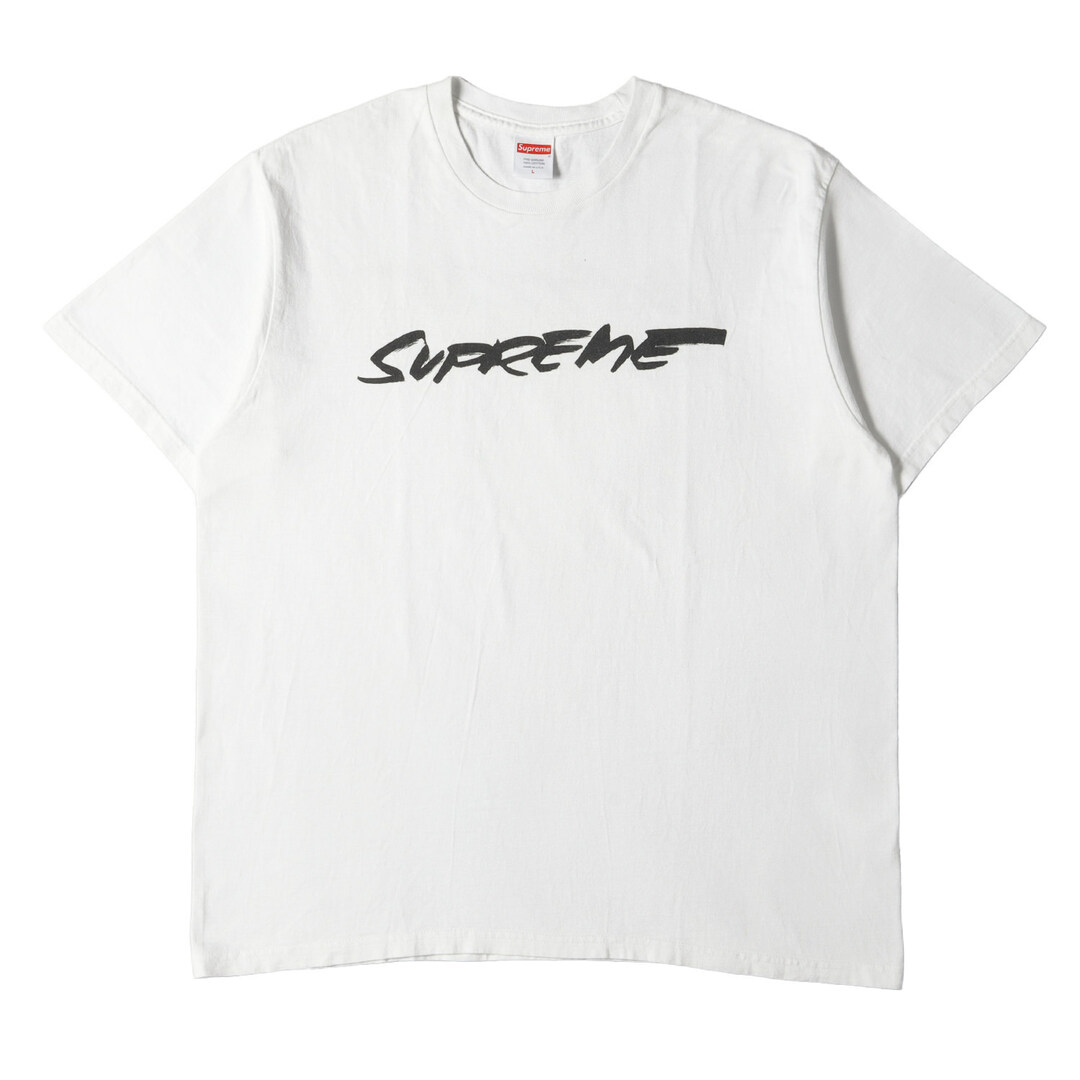 Supreme シュプリーム Tシャツ サイズ:L 20AW FUTURA フューチュラ ロゴ クルーネック 半袖 Tシャツ Futura Logo Tee ホワイト 白 トップス カットソー コラボ 【メンズ】トップス