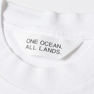 nanamica ナナミカ Tシャツ サイズ:S One Ocean All Lands プリント ...