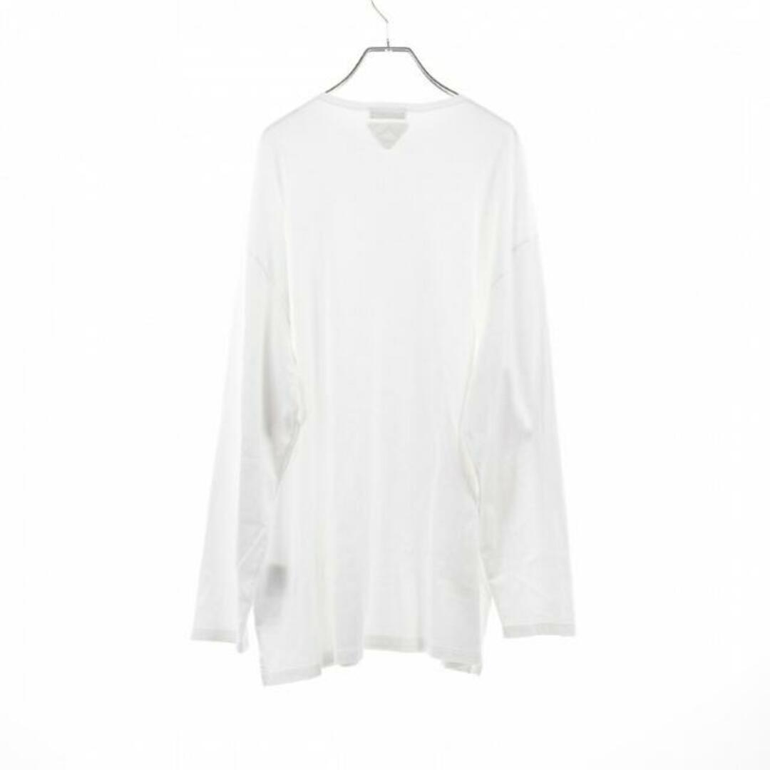 PRADA(プラダ)の オーバーサイズ Tシャツ 長袖 ホワイト メンズのトップス(Tシャツ/カットソー(七分/長袖))の商品写真