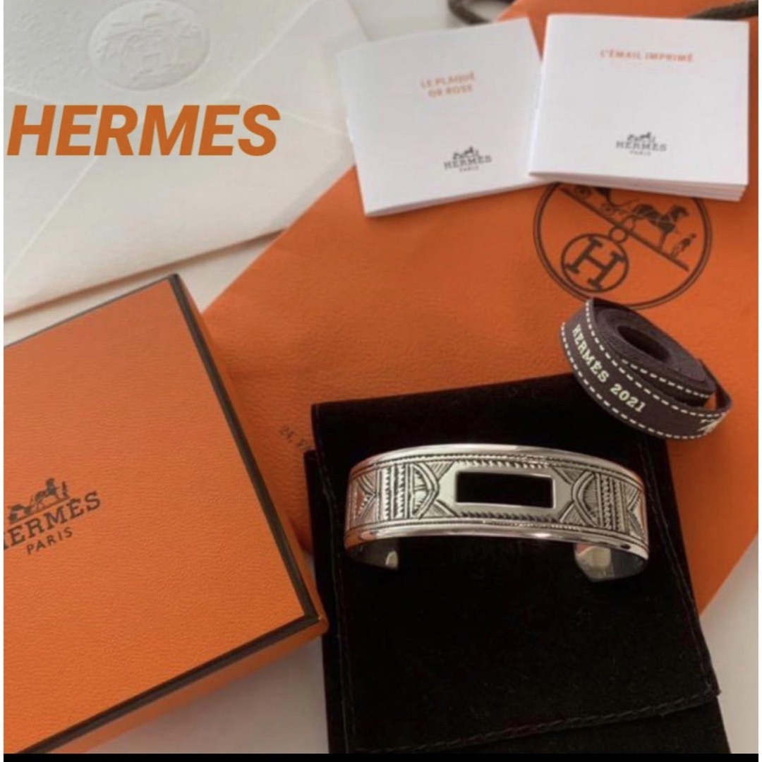 アクセサリー新品 HERMES エルメス トゥアレグ バングル シェーヌダンクル