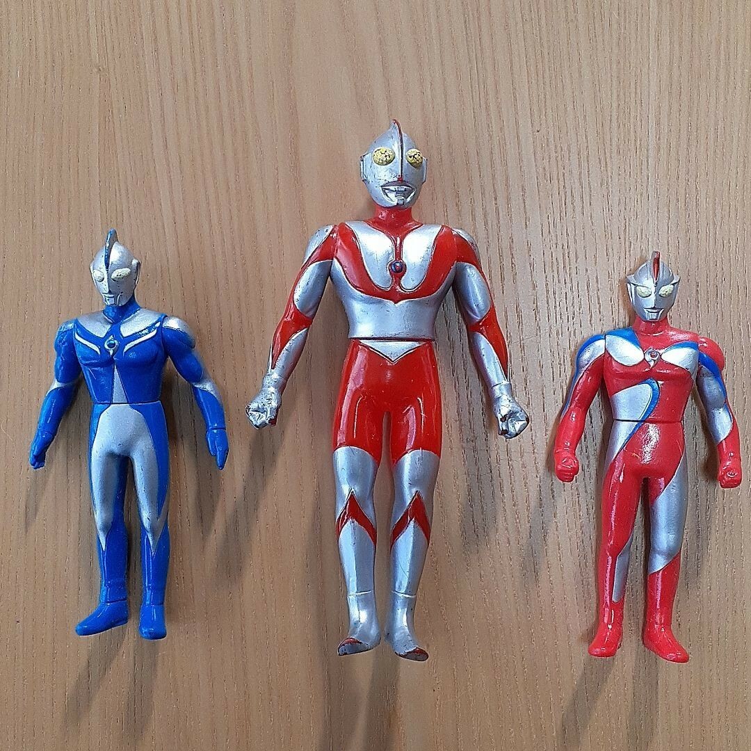 ウルトラマンシリーズ　コレクタブルソフビフィギュア3