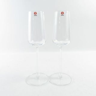 イッタラ(iittala)の美品 iittala イッタラ エッセンス シャンパングラス 2客 クリア ペア 北欧 フィンランド SY6755S (グラス/カップ)