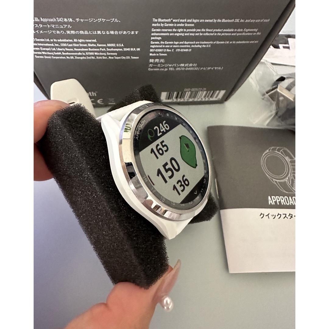 GARMIN(ガーミン)のGARMIN♡S42♡美品 スポーツ/アウトドアのゴルフ(その他)の商品写真