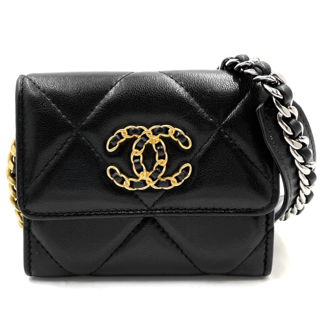 激レア　CHANEL シャネル　財布　カード入れ　ウォレット　ブラック　黒　新品