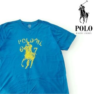 ポロラルフローレン(POLO RALPH LAUREN)の【希少カラー】ポロラルフローレン　ビッグポニー　プリント　Tシャツ　ビッグサイズ(Tシャツ/カットソー(半袖/袖なし))