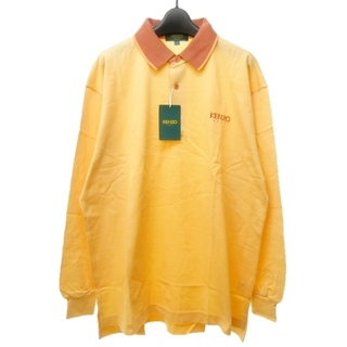 ケンゾー(KENZO)のケンゾー ゴルフ ウェア タグ付 鹿の子ポロシャツ ロゴ 刺繍 コットン 4(ポロシャツ)