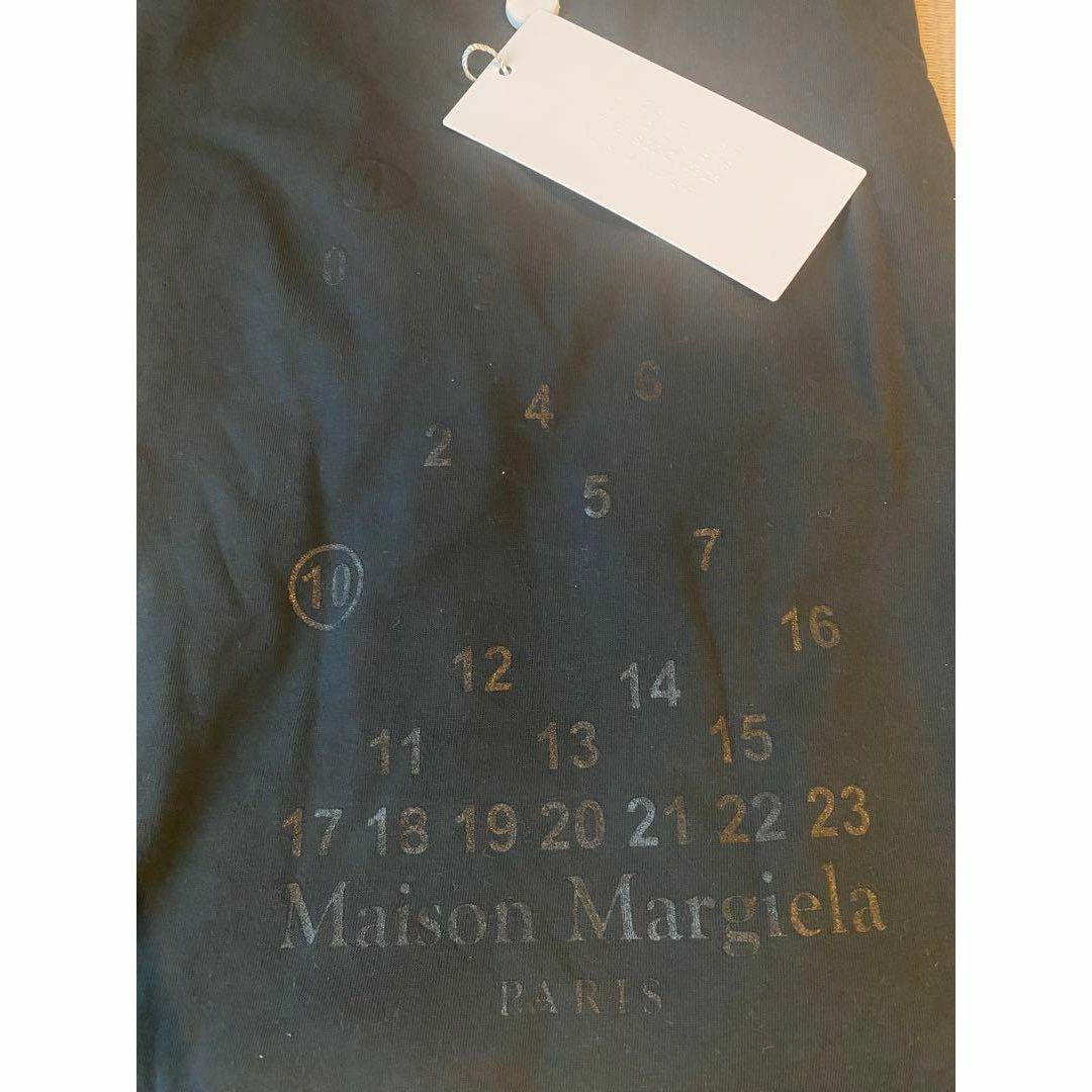 【今期完売品❣️】マルジェラ MARGIELA Tシャツ ロゴ 黒 M 9