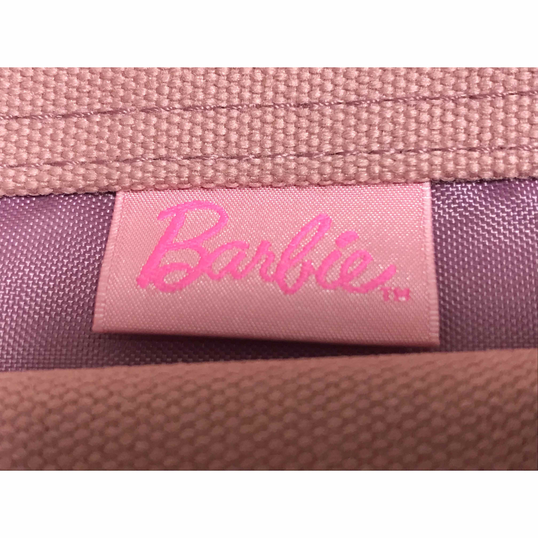 Barbie(バービー)のBarbie バービー　トートバッグ　ピンク　くすみカラー エンタメ/ホビーのおもちゃ/ぬいぐるみ(キャラクターグッズ)の商品写真