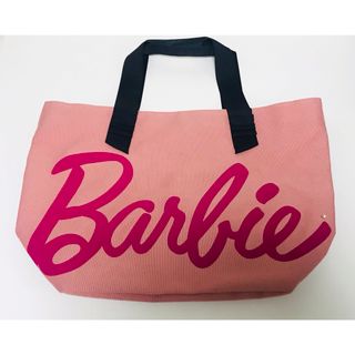 バービー(Barbie)のBarbie バービー　トートバッグ　ピンク　くすみカラー(キャラクターグッズ)