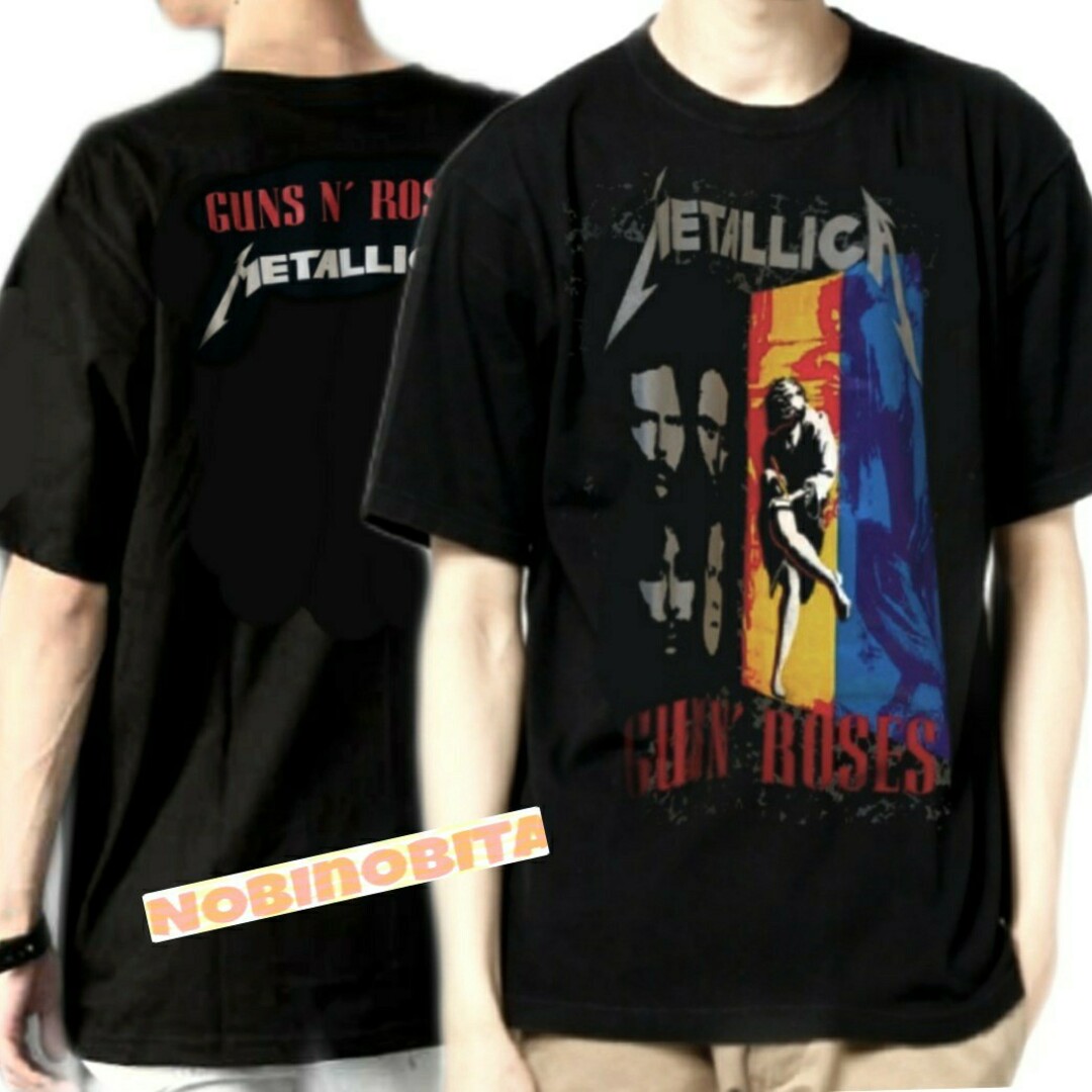 King & Prince(キングアンドプリンス)のXL/半袖/ METALLICA×GunsN'Roses メンズのトップス(Tシャツ/カットソー(半袖/袖なし))の商品写真