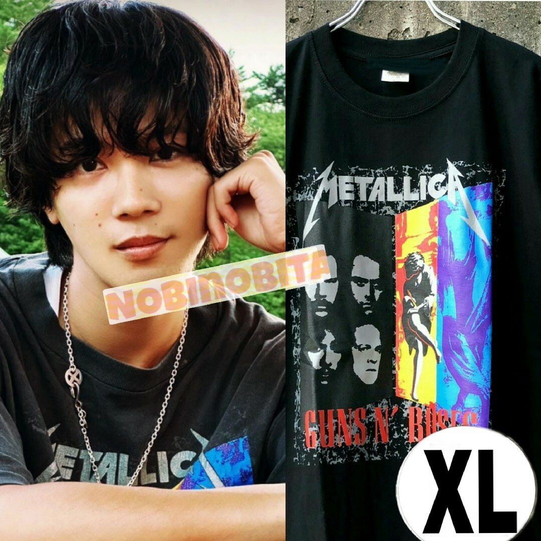 King & Prince(キングアンドプリンス)のXL/半袖/ METALLICA×GunsN'Roses メンズのトップス(Tシャツ/カットソー(半袖/袖なし))の商品写真