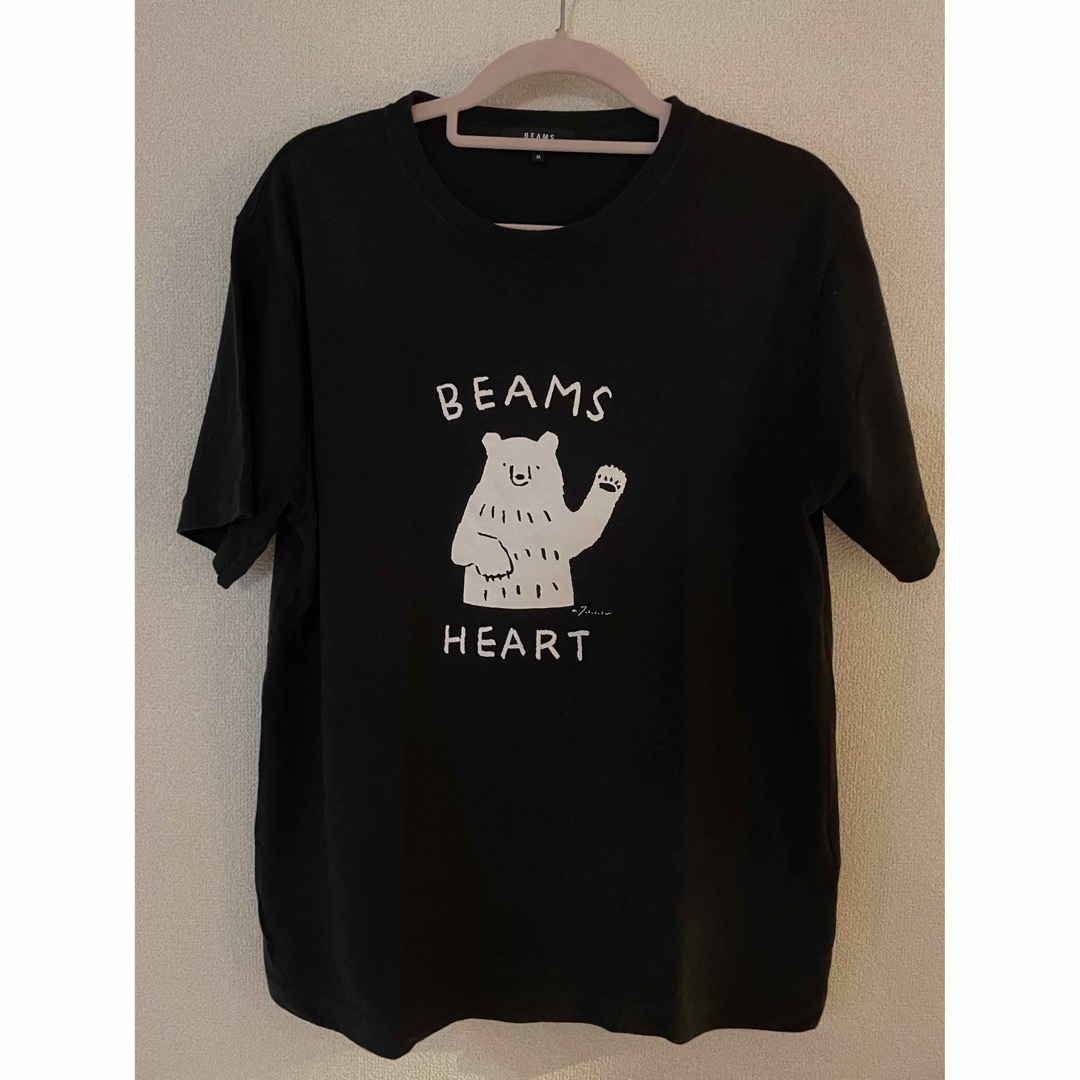 BEAMS(ビームス)のBEAMS HEART 黒Tシャツ メンズのトップス(Tシャツ/カットソー(七分/長袖))の商品写真