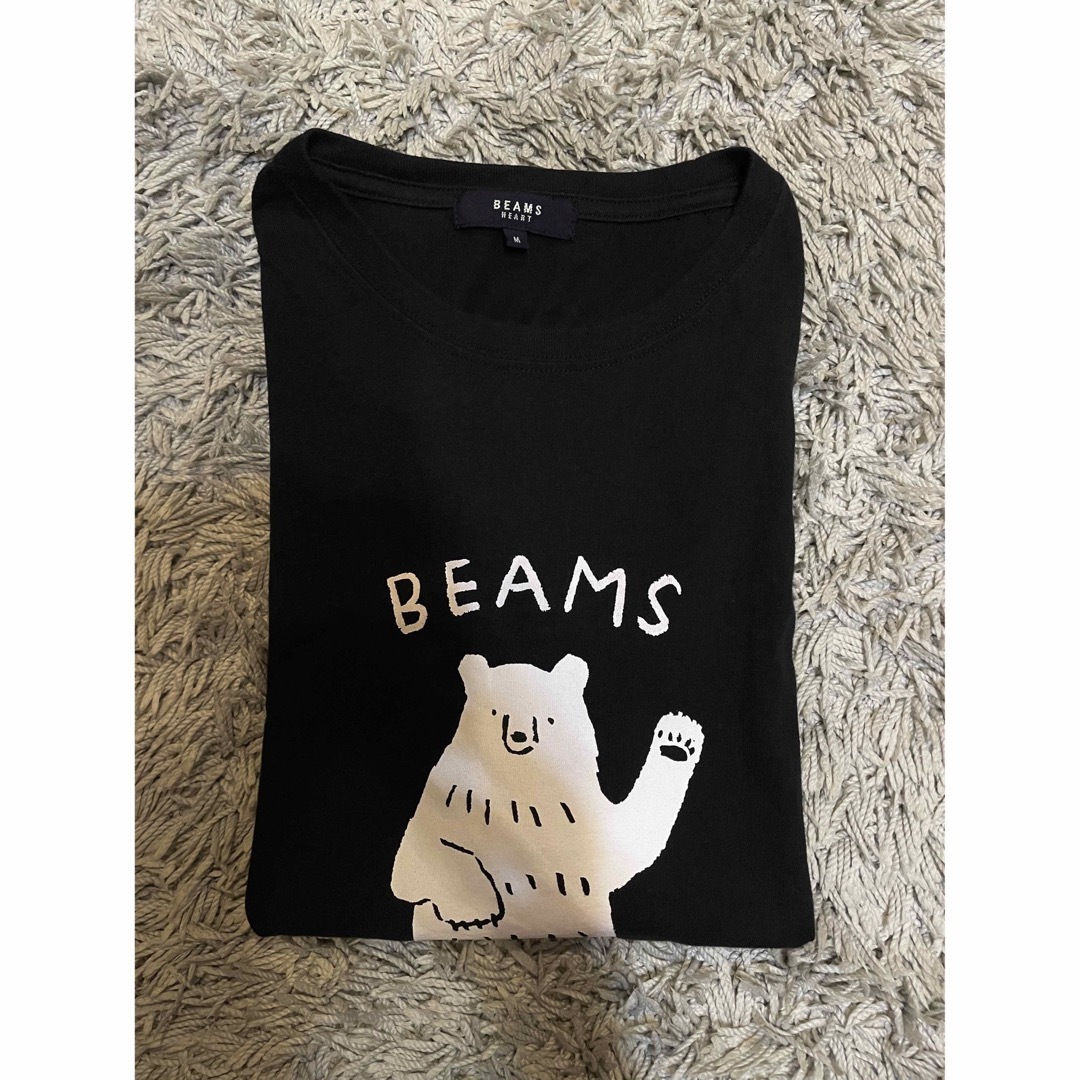 BEAMS(ビームス)のBEAMS HEART 黒Tシャツ メンズのトップス(Tシャツ/カットソー(七分/長袖))の商品写真