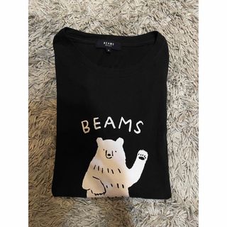 ビームス(BEAMS)のBEAMS HEART 黒Tシャツ(Tシャツ/カットソー(七分/長袖))