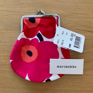 マリメッコ(marimekko)のマリメッコ　がま口ポーチ　ガマ口財布(ポーチ)