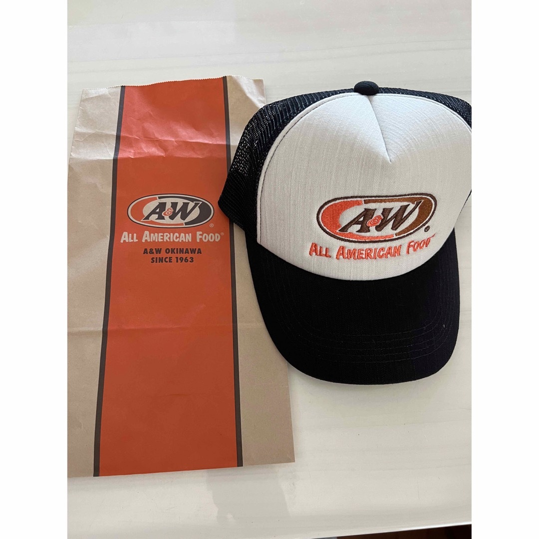 A&W エンダー キャップ ブラック メンズの帽子(キャップ)の商品写真