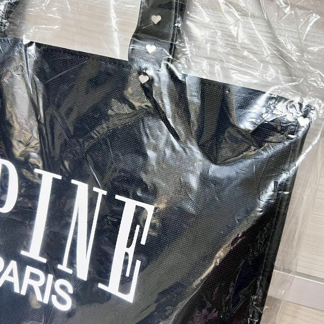 【超レア】 ÉPINE PARIS piping heart studs bag BLACK blog.knak.jp