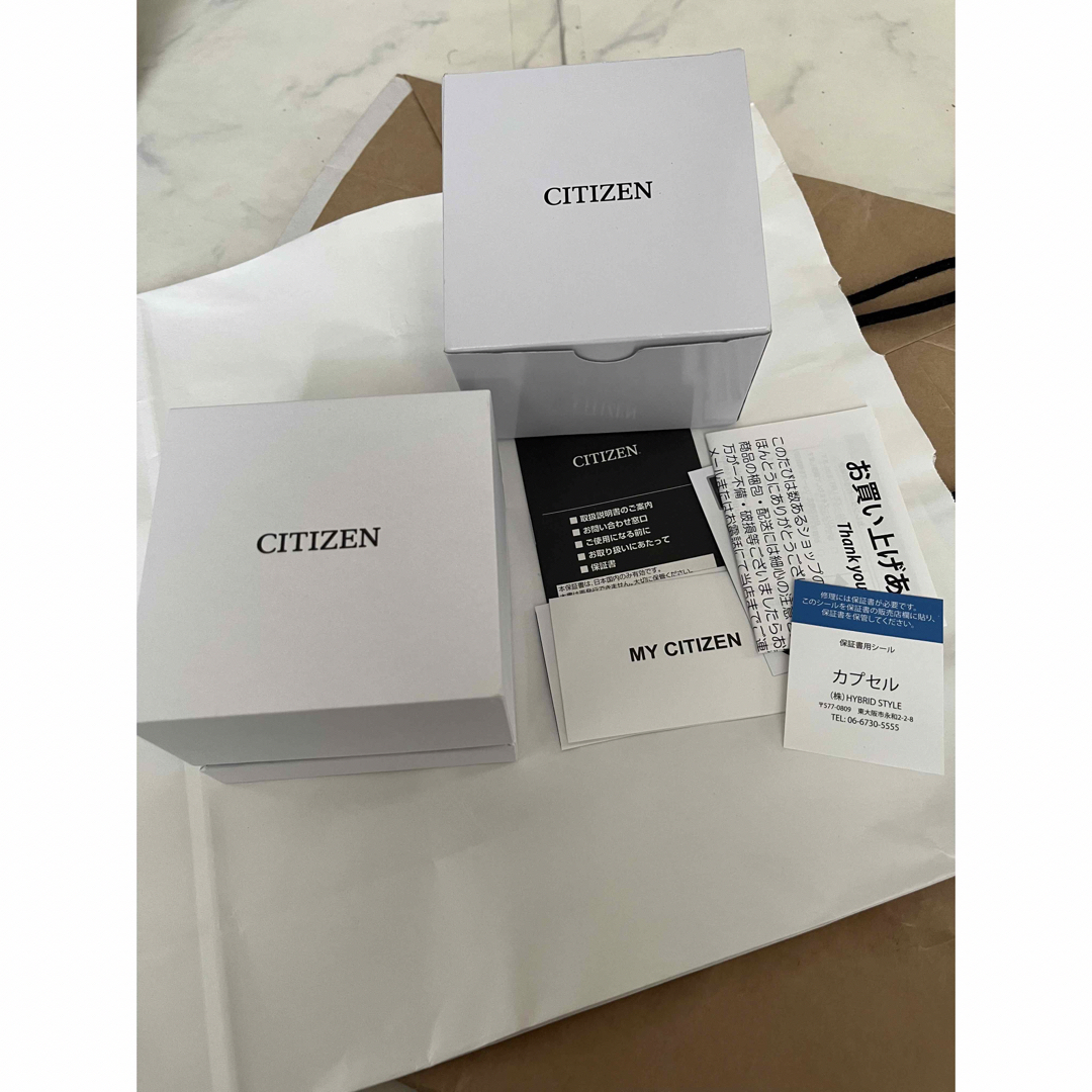 CITIZEN シチズンkii EG7043-17Wグレージュ　新品未使用品