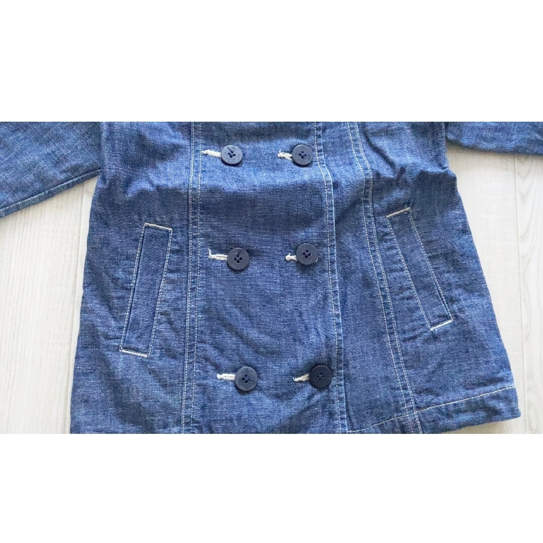 GAP Kids(ギャップキッズ)のGAPKIDS 100cm デニムジャケット　アウター キッズ/ベビー/マタニティのキッズ服女の子用(90cm~)(ジャケット/上着)の商品写真