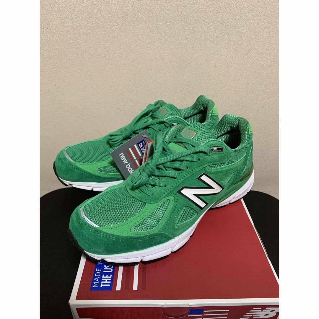 New Balance(ニューバランス)のニューバランス990NG4 グリーンカラー メンズの靴/シューズ(スニーカー)の商品写真