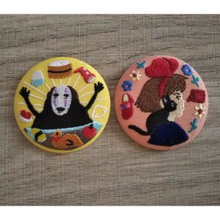 ジブリ(ジブリ)のジブリ刺繍ブローチ(バッジ/ピンバッジ)