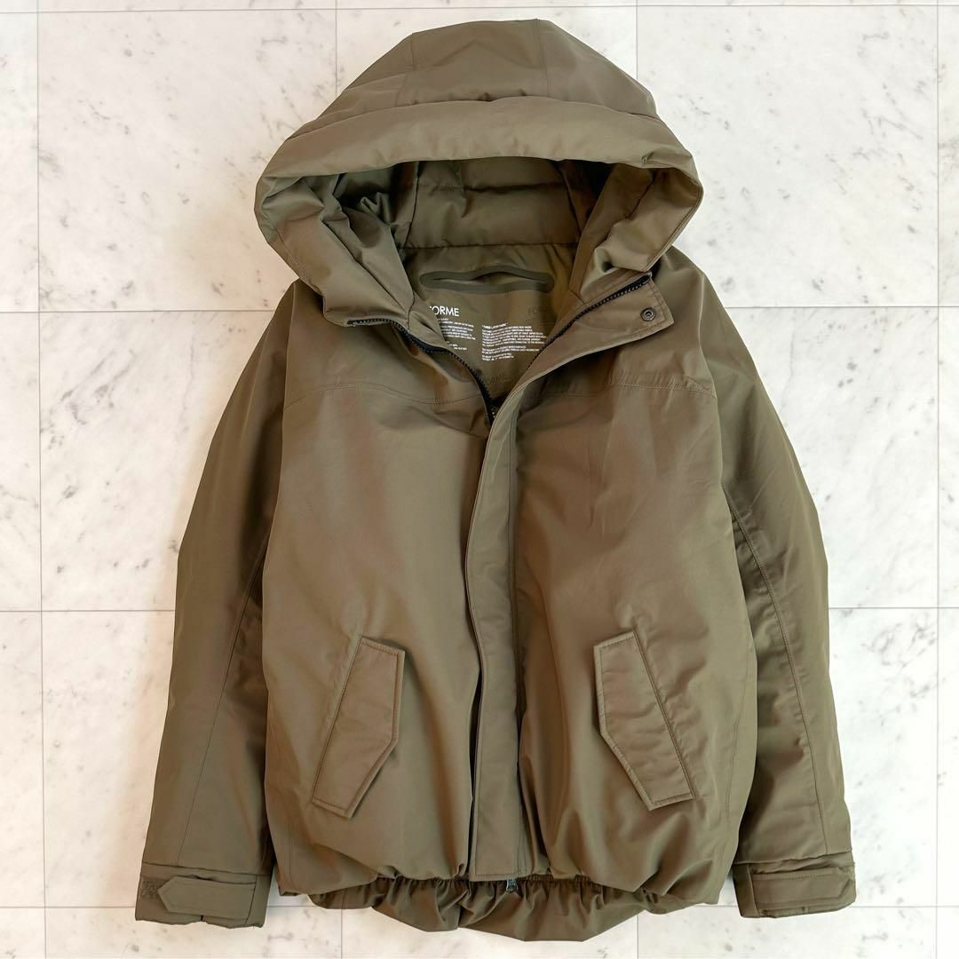 極美品 Forme フォルム ショートダウン カーキ 東原亜希プロデュース