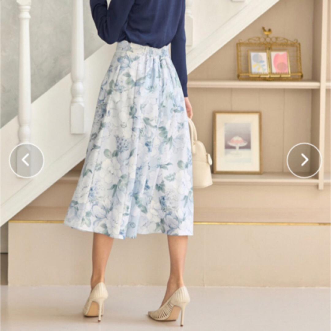 TOCCO closet(トッコクローゼット)の特価‼️トッコクローゼット 花柄 スカート レディースのスカート(ひざ丈スカート)の商品写真