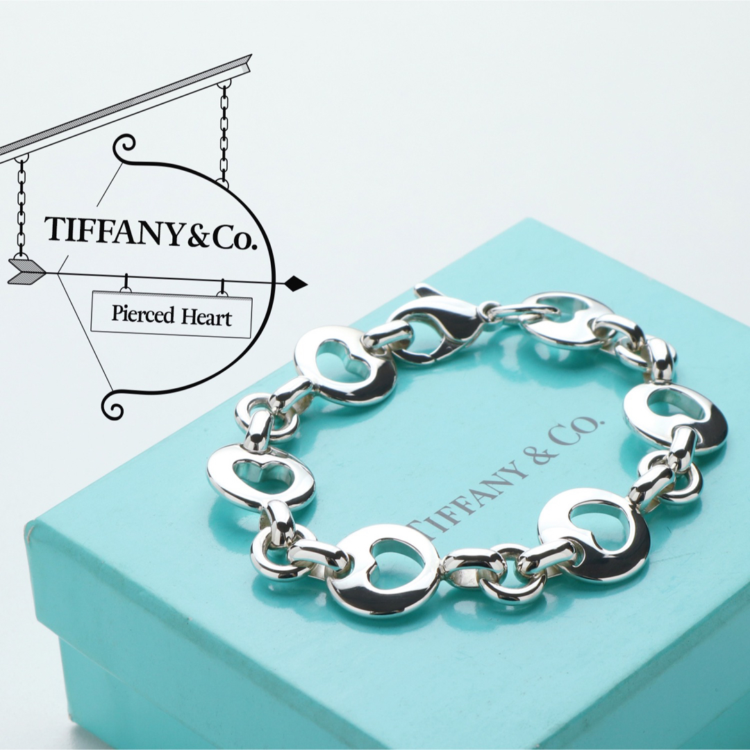 Tiffany & Co. - 極美品 TIFFANY ティファニー ピアスド ハート 925