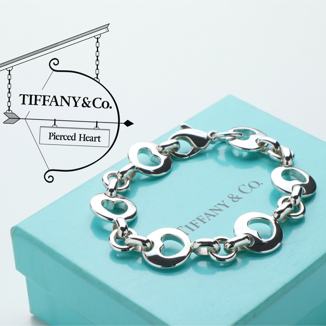 ティファニー　ハート　ブレスレット　バングル　Tiffany