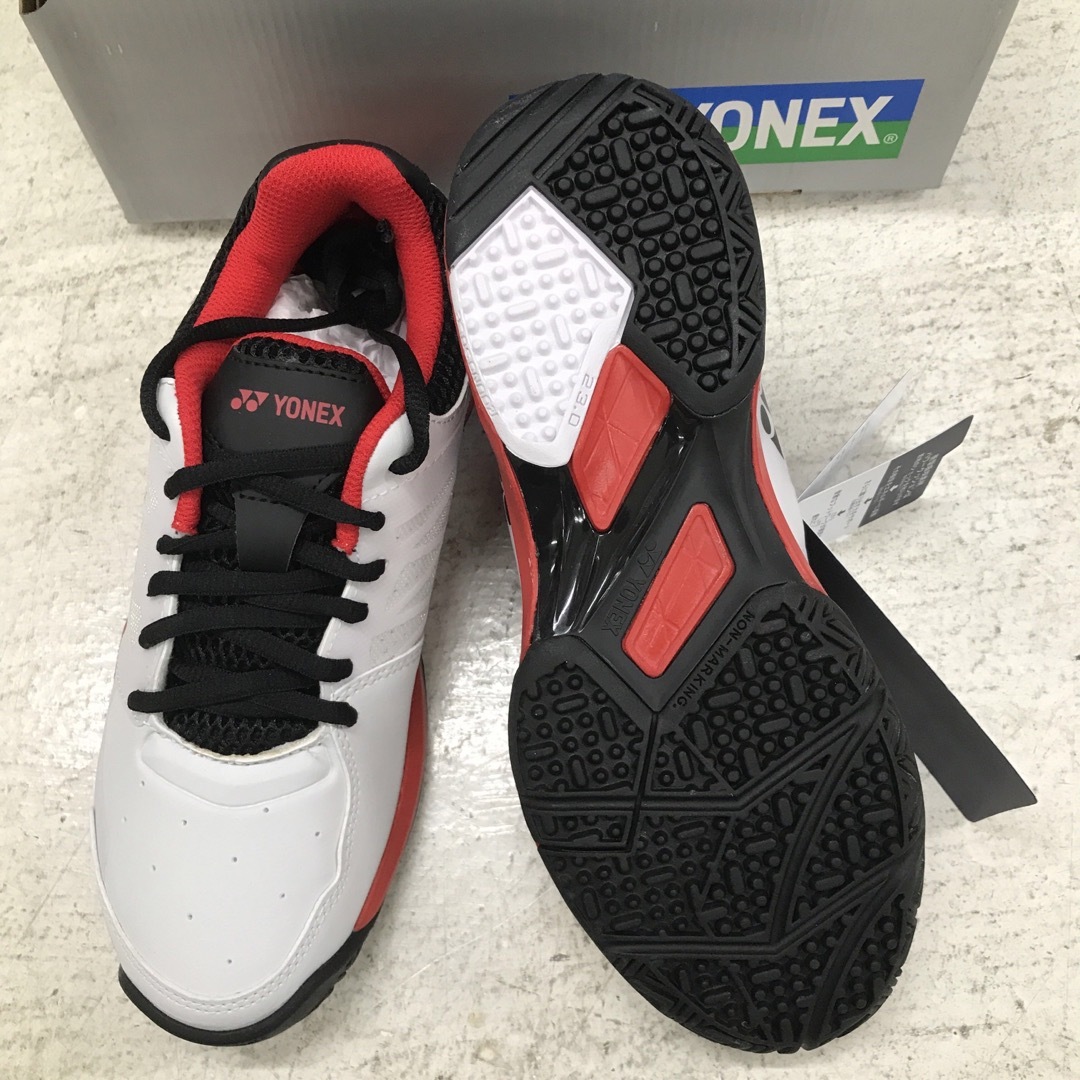 YONEX - ﾖﾈｯｸｽ テニスシューズ 23.5cm オムニクレーコート用の通販 by