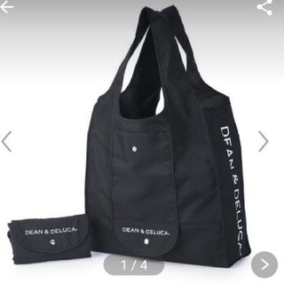 ディーンアンドデルーカ(DEAN & DELUCA)のDEAN&DELUCA　エコバッグ　ブラック(エコバッグ)