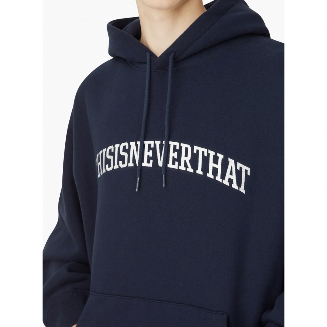 【韓国ストリート】thisisneverthat logo hoodie 4