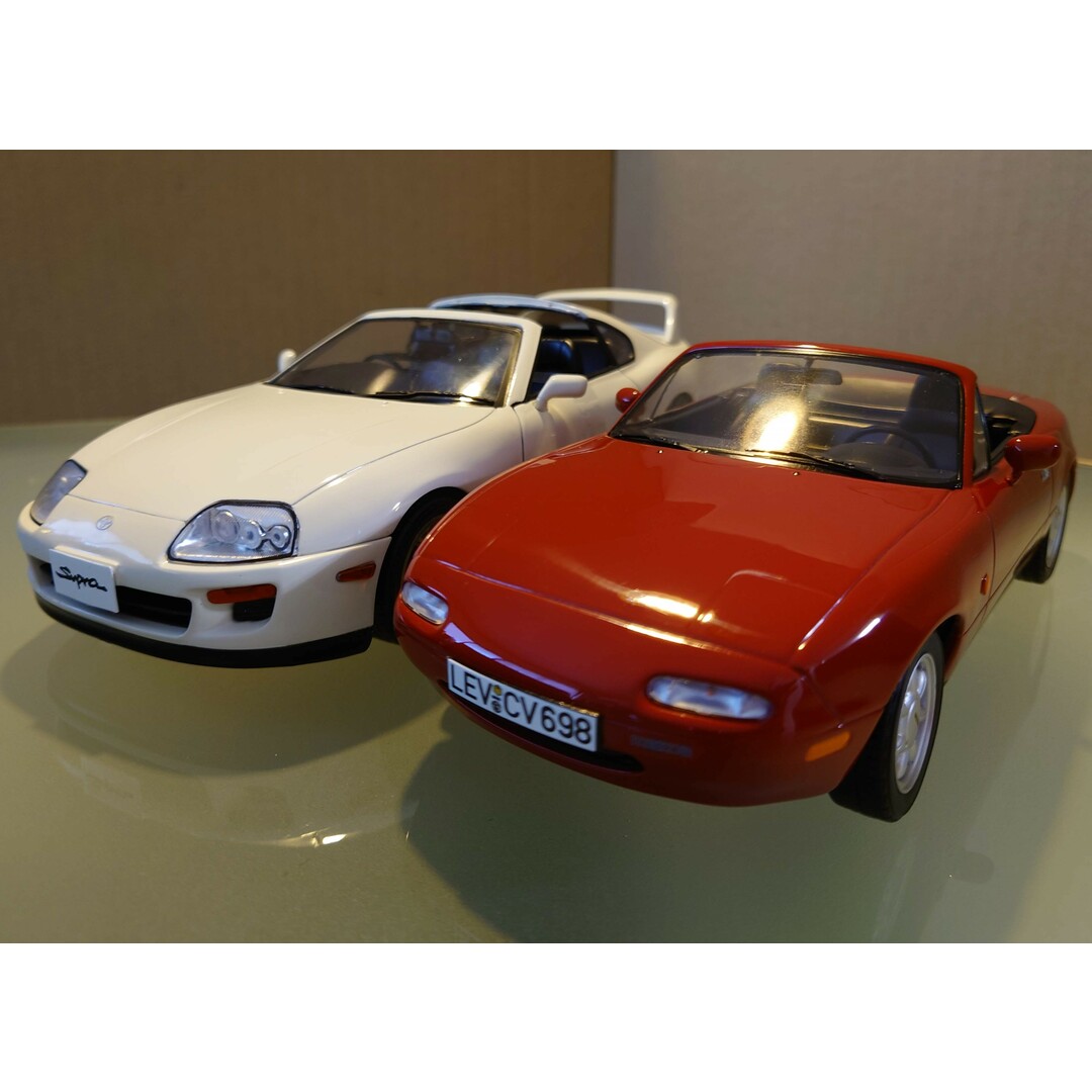 1/18 トヨタ スープラ JZA80 レッド TOYOTA SUPRA ソリド+happydg.com