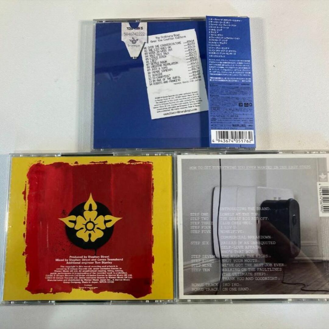 W7318 ジ・オーディナリー・ボーイズ CD 国内盤 アルバム 3枚セット エンタメ/ホビーのCD(ポップス/ロック(洋楽))の商品写真