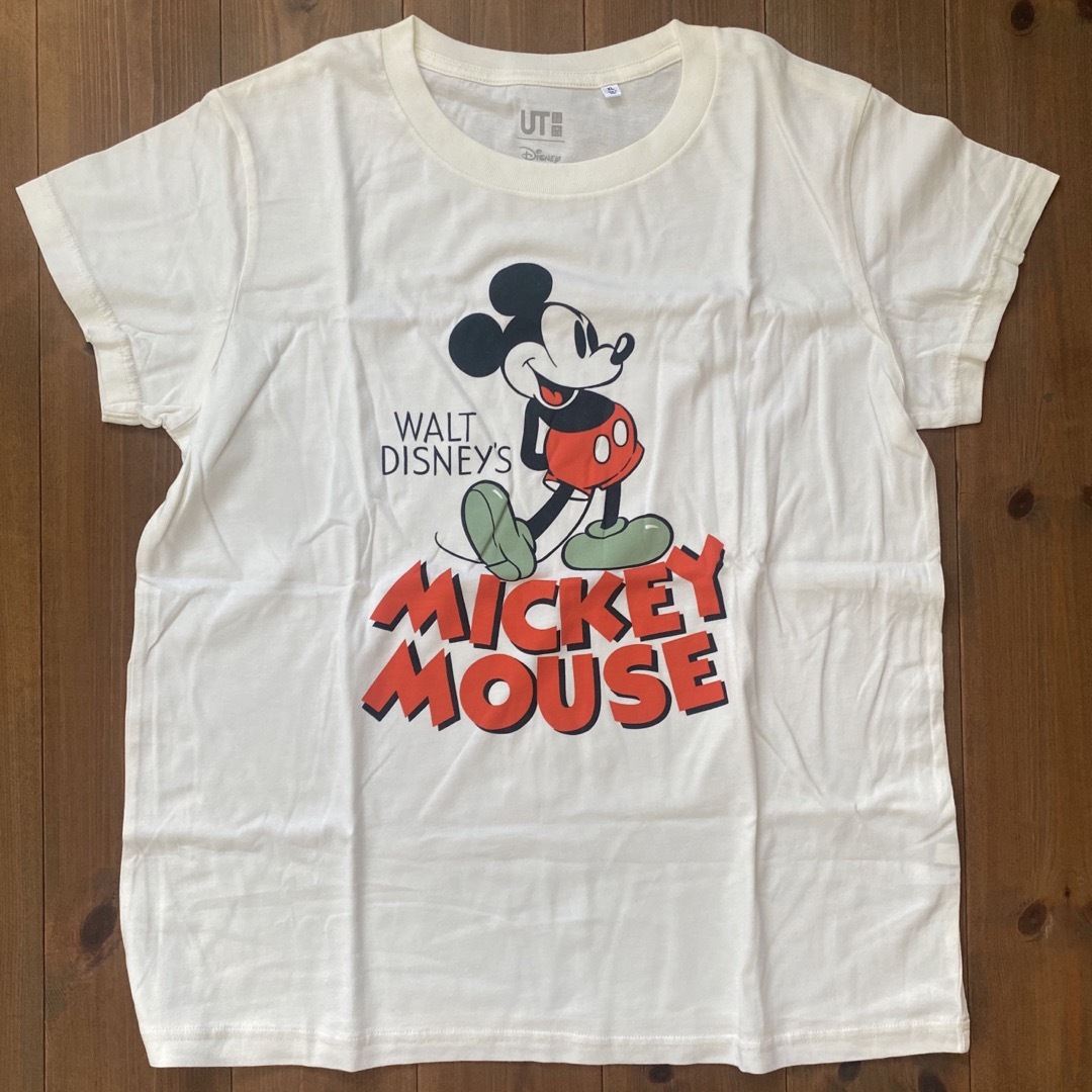 UNIQLO(ユニクロ)の【新品・未使用】Disney ミッキープリント Tシャツ レディースのトップス(Tシャツ(半袖/袖なし))の商品写真