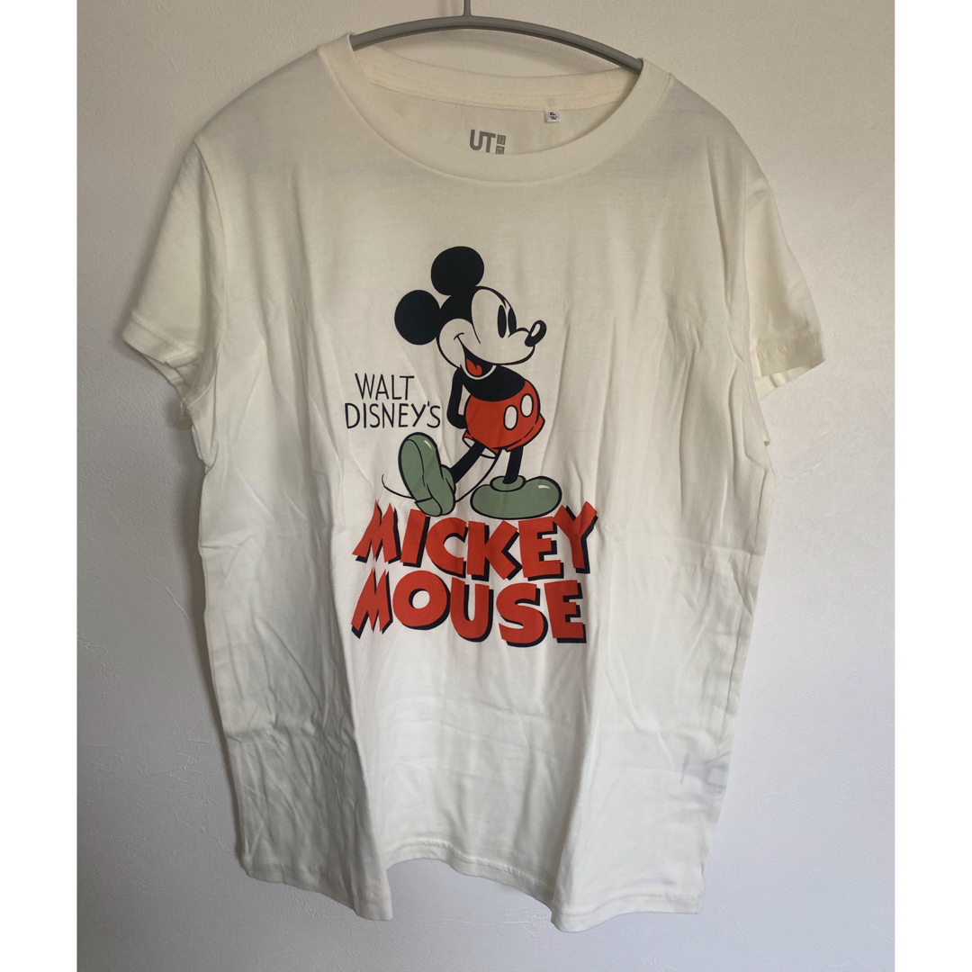 UNIQLO(ユニクロ)の【新品・未使用】Disney ミッキープリント Tシャツ レディースのトップス(Tシャツ(半袖/袖なし))の商品写真