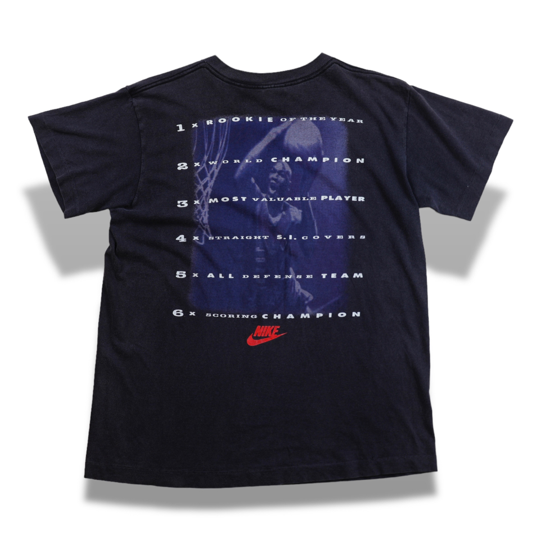 90s USA製 NIKE ナイキ マイケルジョーダン ヴインテージTシャツ 黒 90s USA製 NIKE ナイキ マイケルジョーダン ヴインテージTシャツ 黒