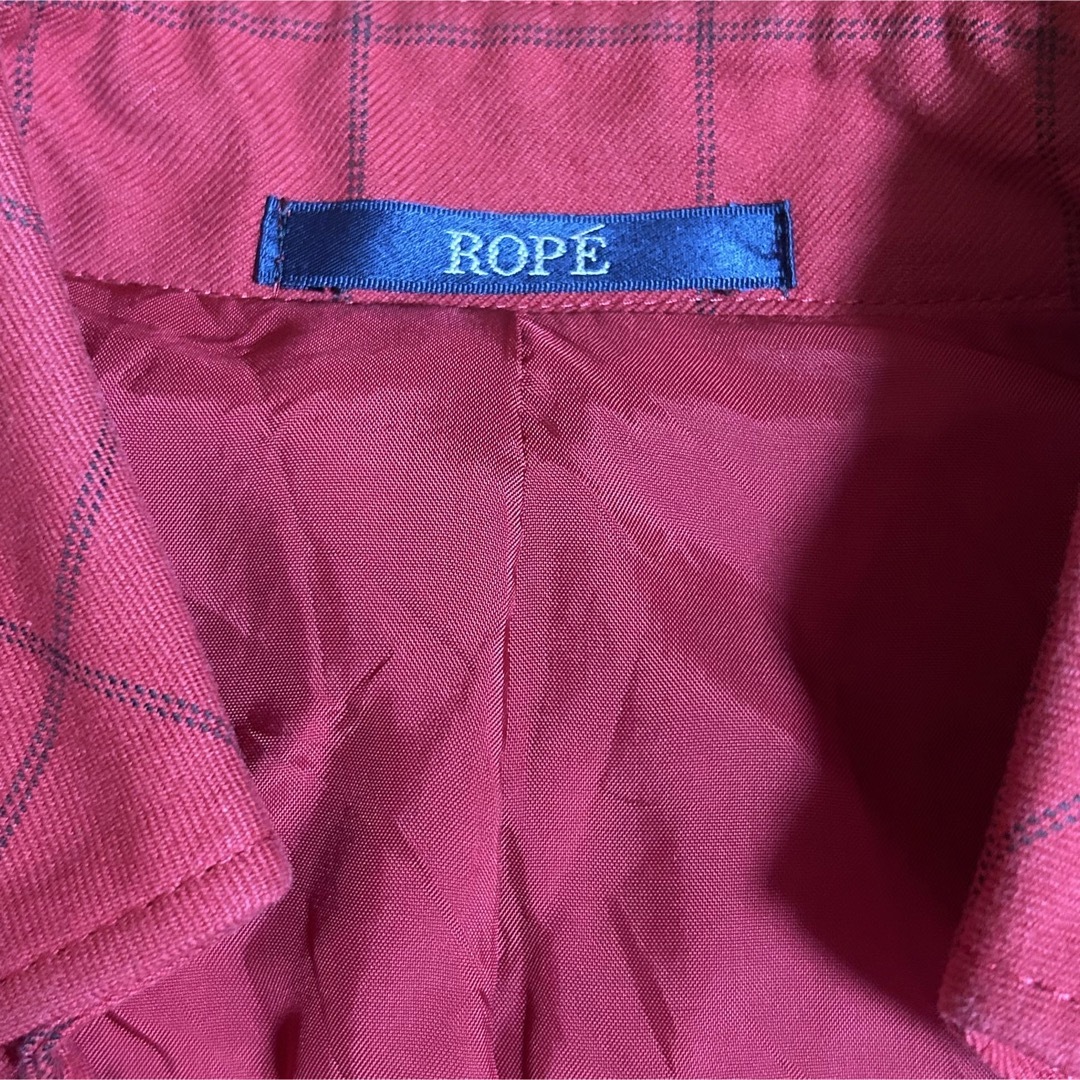 ROPE’(ロペ)のROPE ジャケット　レッド レディースのジャケット/アウター(テーラードジャケット)の商品写真