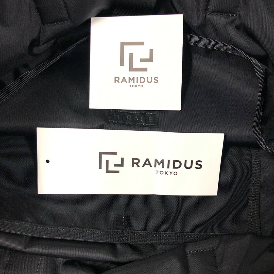 RAMIDUS ラミダス MIRAGE TOTE BAG ミラージュ トートバッグ ブラック