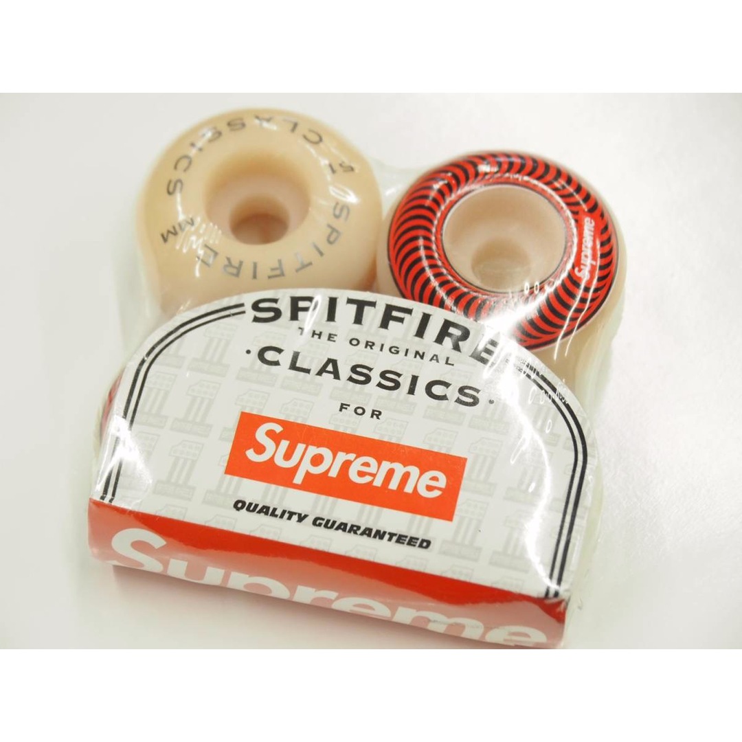 Supreme(シュプリーム)のSupreme シュプリーム スケボー 20周年限定デッキ×ウィール スピットファイア クラシック 51mm BOX LOGO 2014SS 美品 34883 エンタメ/ホビーのコレクション(その他)の商品写真