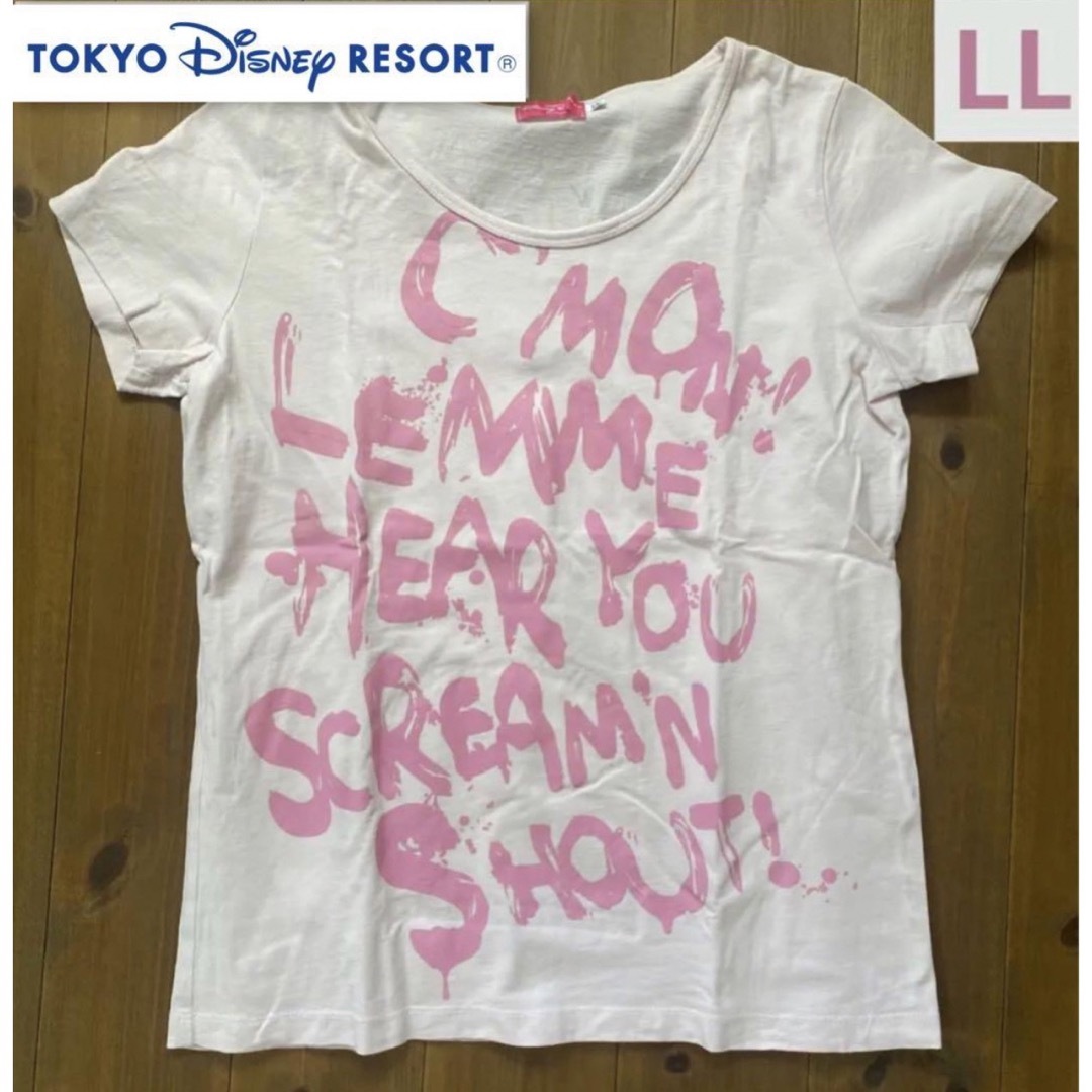 Disney(ディズニー)の【Disneyリゾート】バックプリント ミニーTシャツ レディースのトップス(Tシャツ(半袖/袖なし))の商品写真