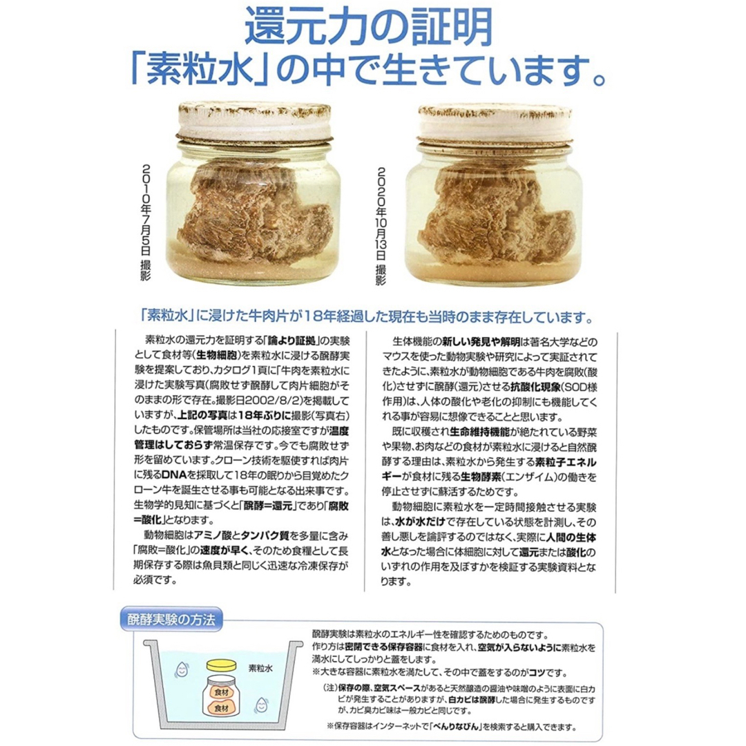 【新品・特化】素粒水 キッチン用 ワンウォーターECO フリーサイエンス