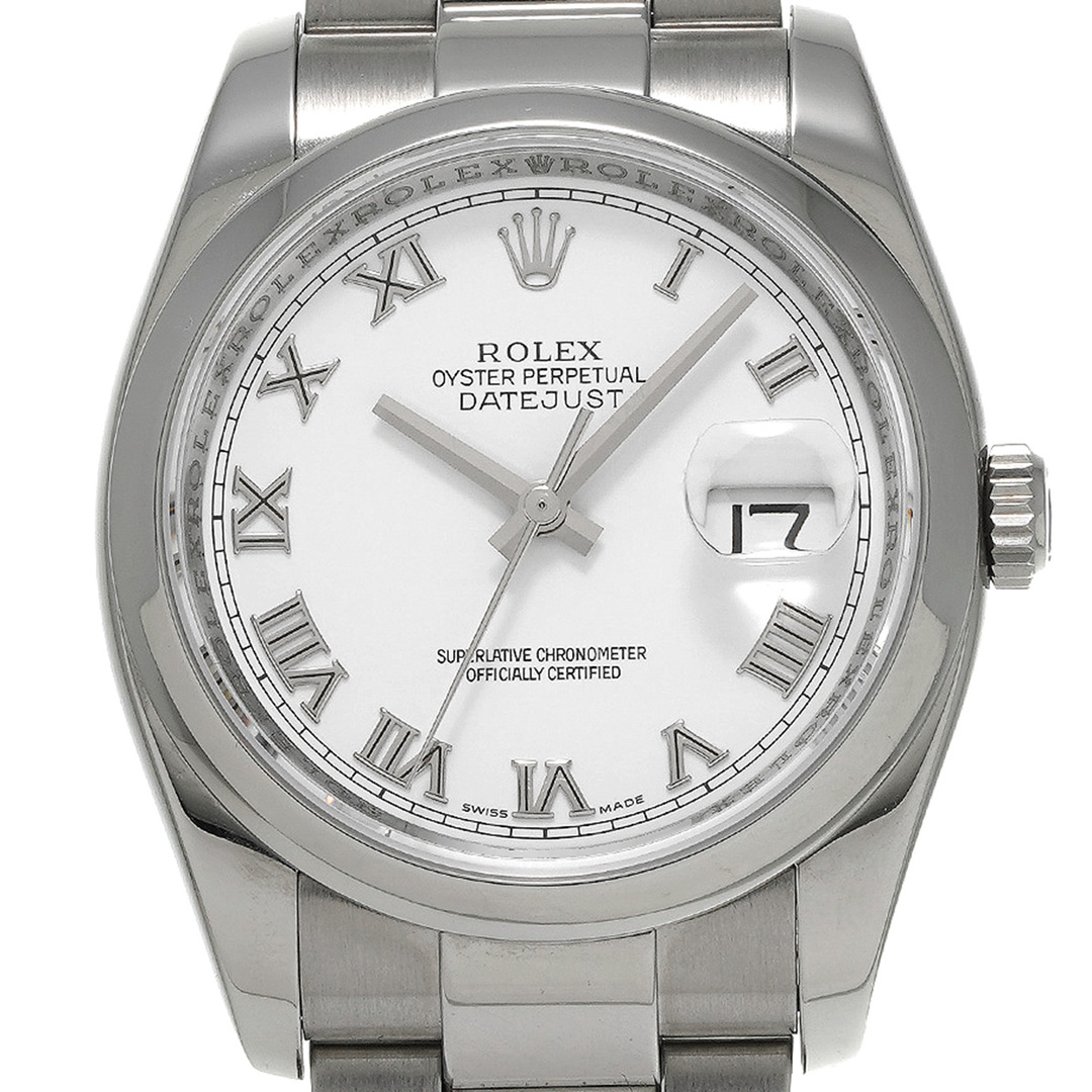 ロレックス ROLEX 116200 Z番(2007年頃製造) ホワイト メンズ 腕時計