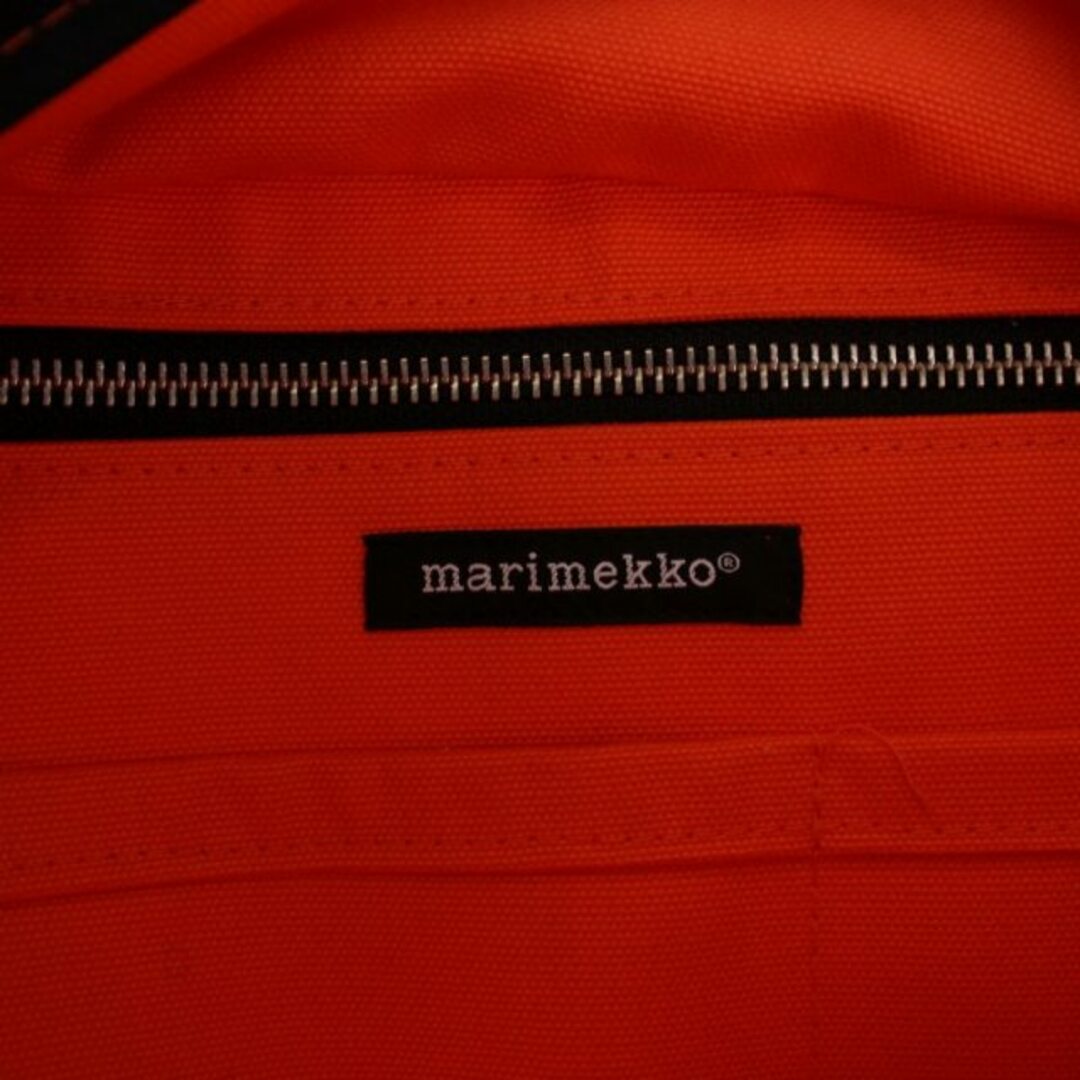 marimekko(マリメッコ)のマリメッコ メッセンジャーバッグ ショルダーバッグ ロゴ キャンバス オレンジ レディースのバッグ(ショルダーバッグ)の商品写真