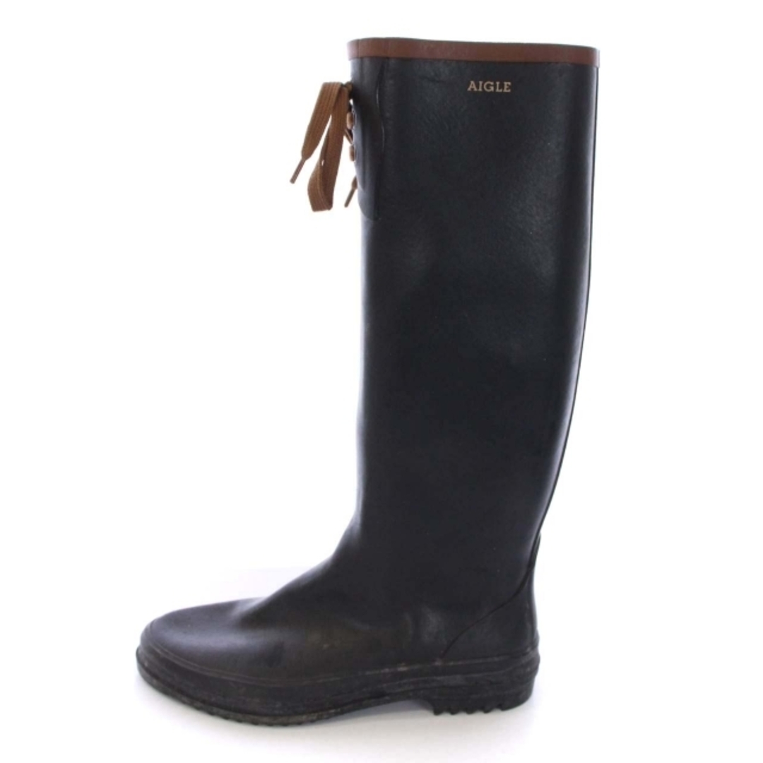 AIGLE - エーグル レインブーツ レインシューズ ロング レースアップ