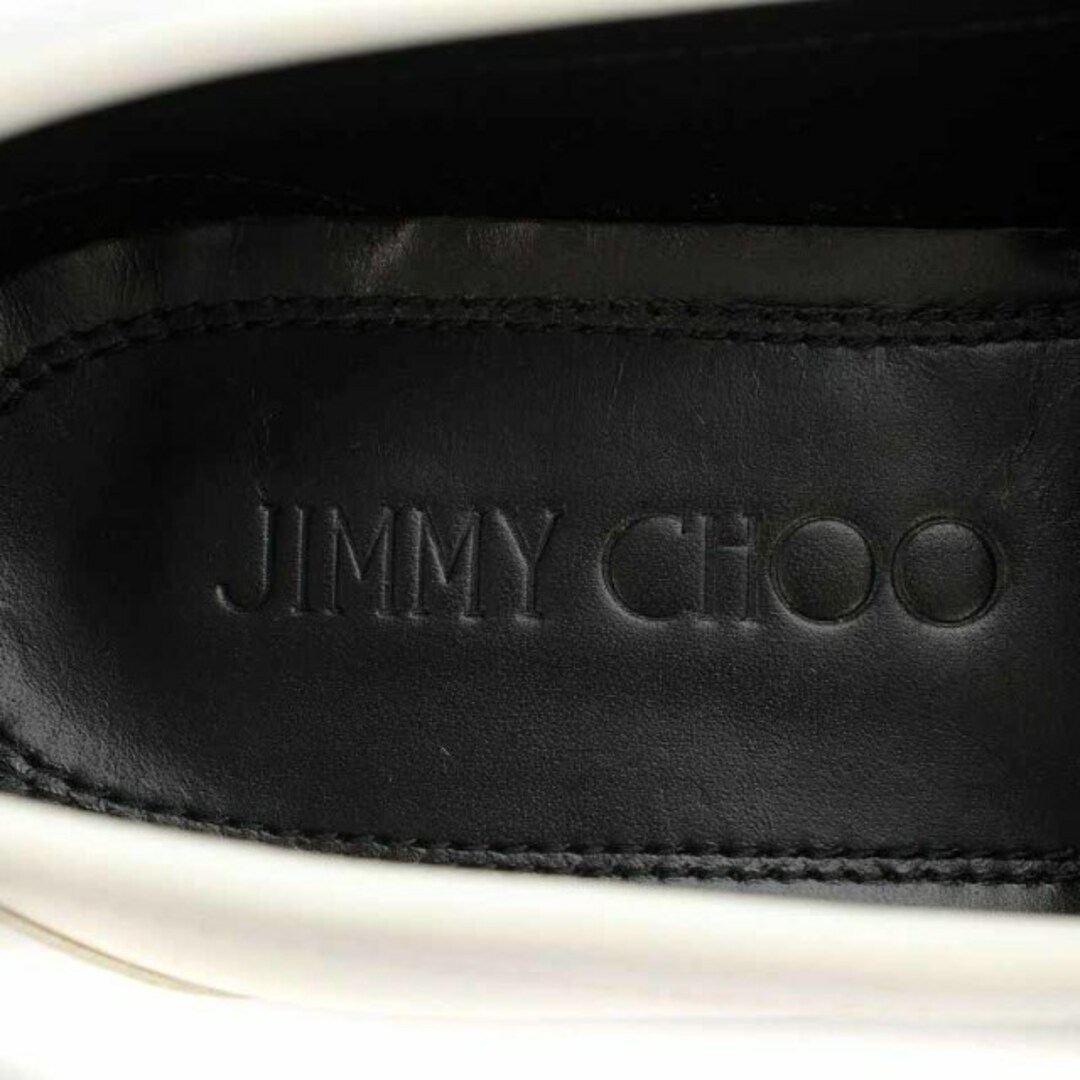 JIMMY CHOO - ジミーチュウ MOCCA/F ローファー スリッポン レザー 37